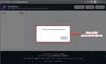 VaultNote App gallery image
