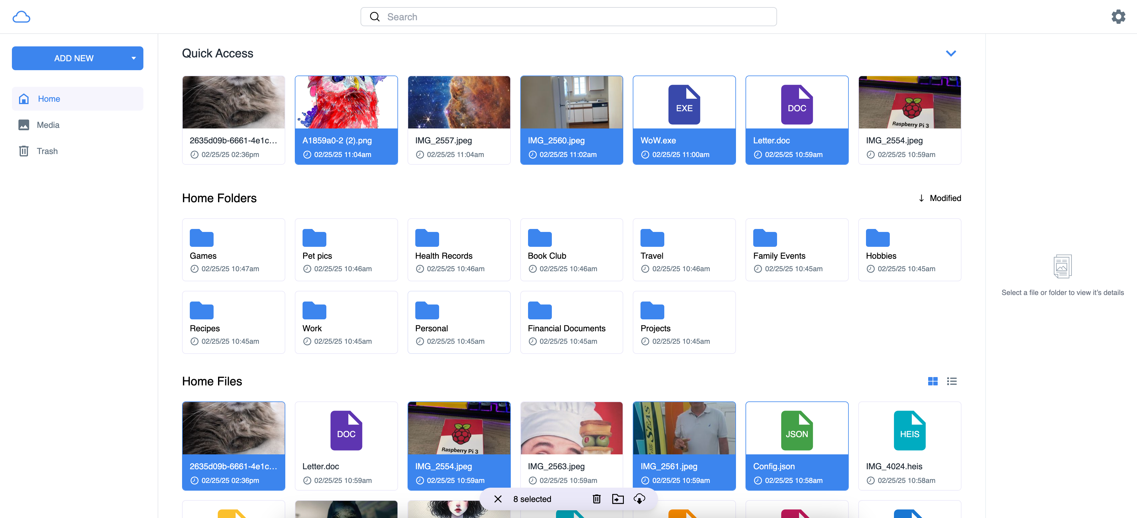 MyDrive - Google Drive Clone с открытым исходным кодом media 10