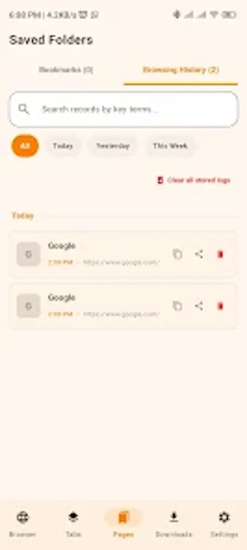 Eon Browser screenshot 3
