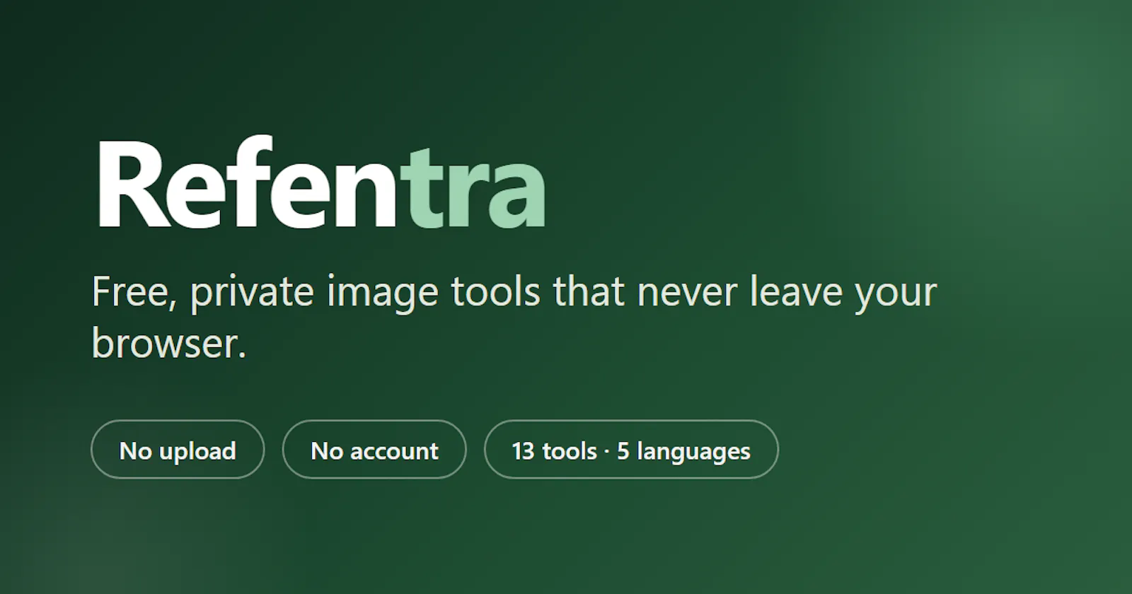 Refentra screenshot 1