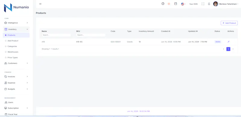 AI Accounting Software - Numanio screenshot 2