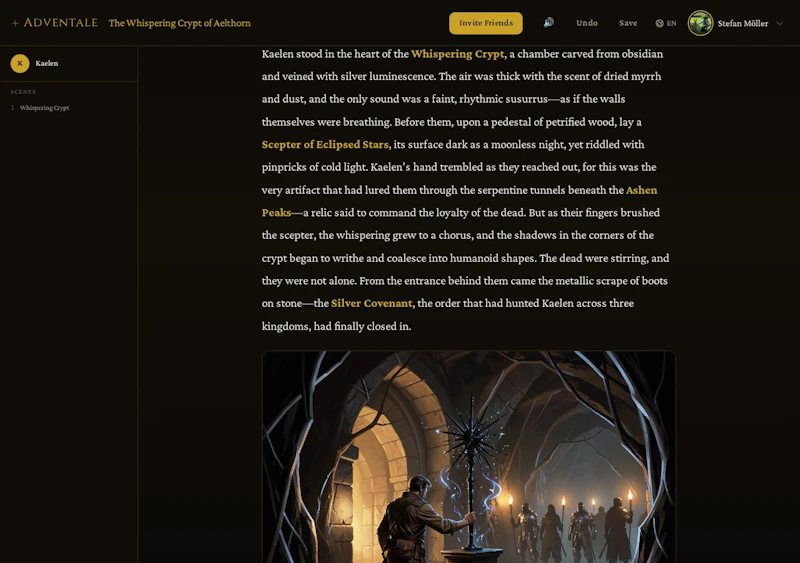 Adventale screenshot 3