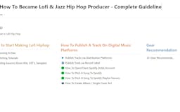Lofi & Jazz Hip Hop Producing Handbook media 2