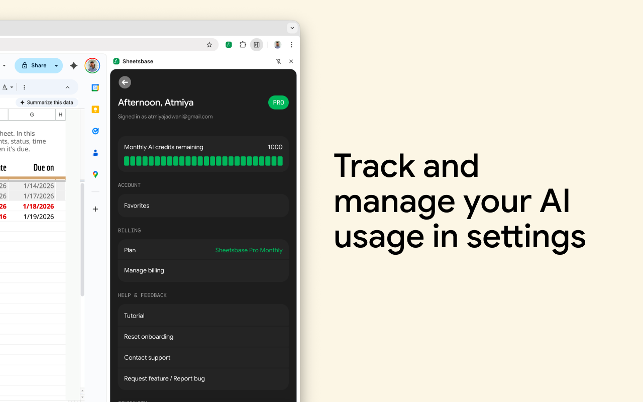 Sheetsbase gallery image