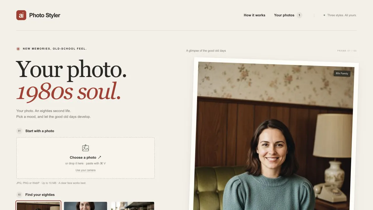 AI Photo Styler gallery image