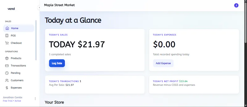 Vend screenshot 2