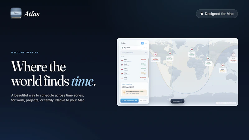 Atlas screenshot 1