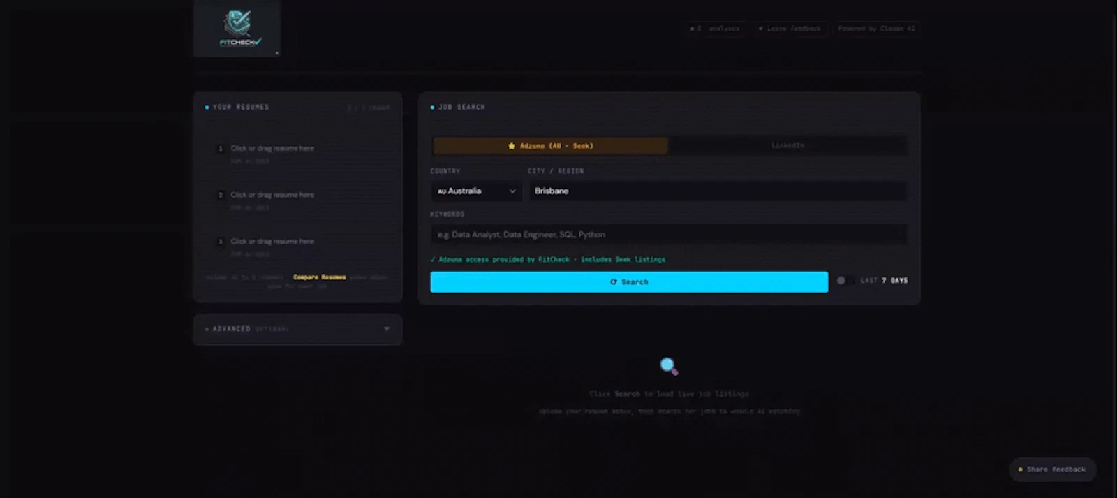 FitCheck screenshot 1 (video preview)