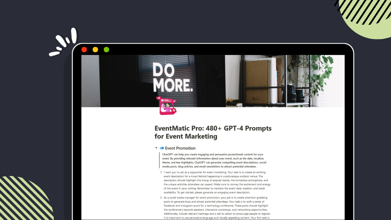 Média EventMatic: GPT-4 Invite - Transformez votre marketing d'événement avec des invites spécialisées 2