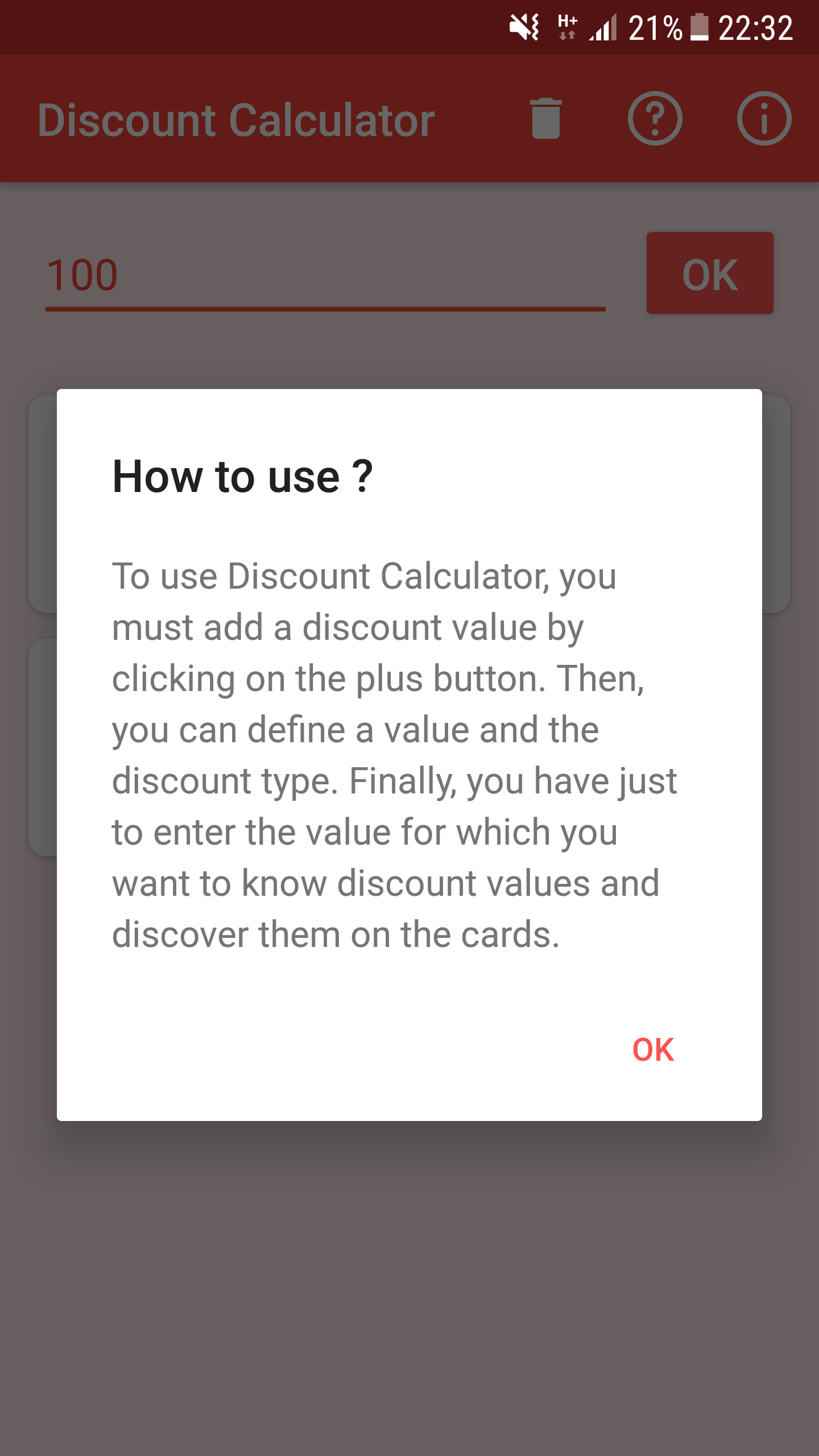 Discount Calculator gallery image