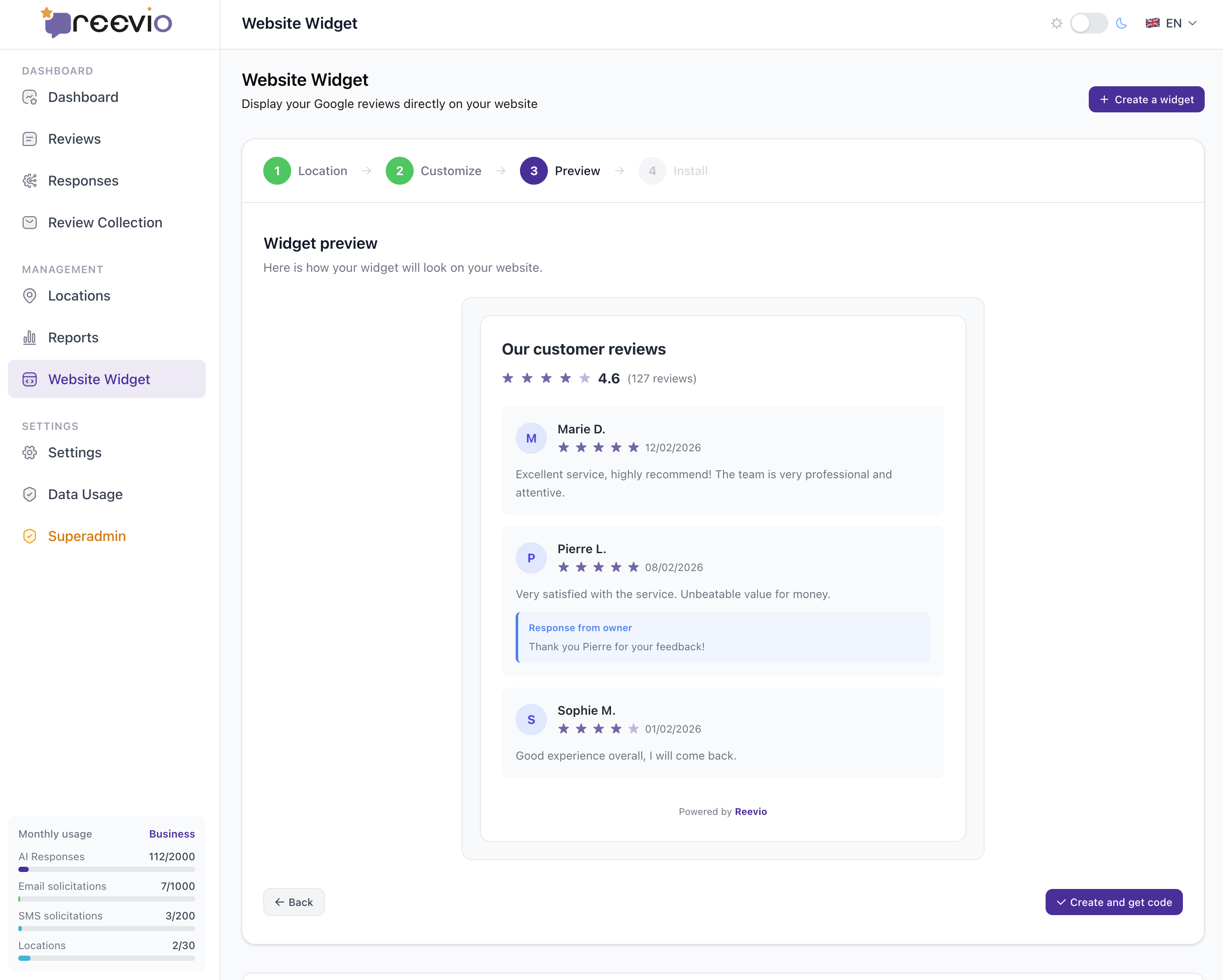 Reevio gallery image