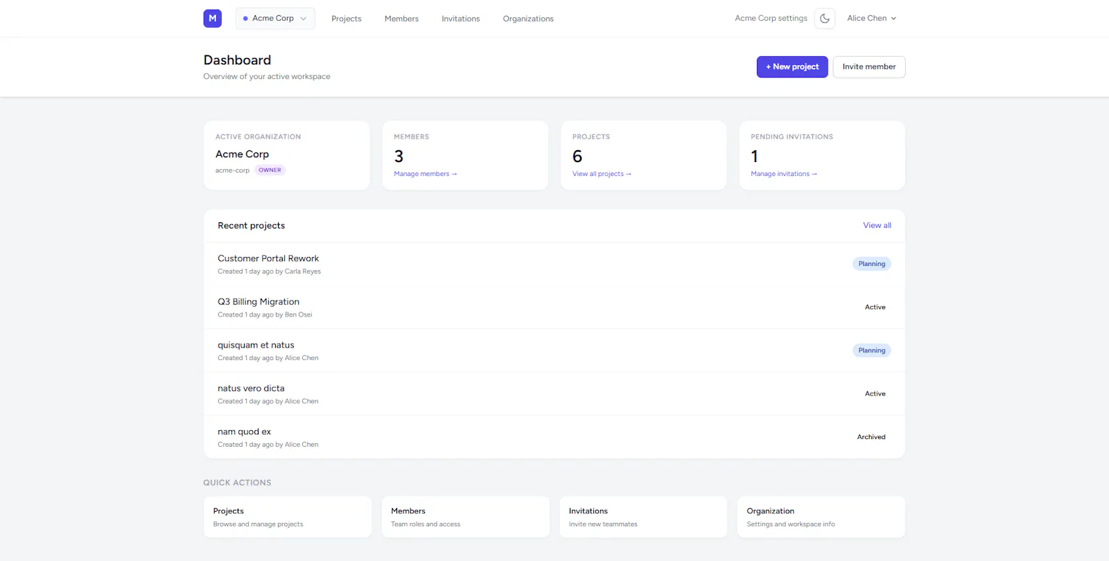 Laravel Multi-Tenant SaaS Starter Kit screenshot 4