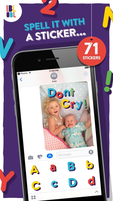 Ibbleobble Fridge Magnets for iMessage gallery image