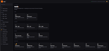 Here Be Tools — Developer Tools gallery image