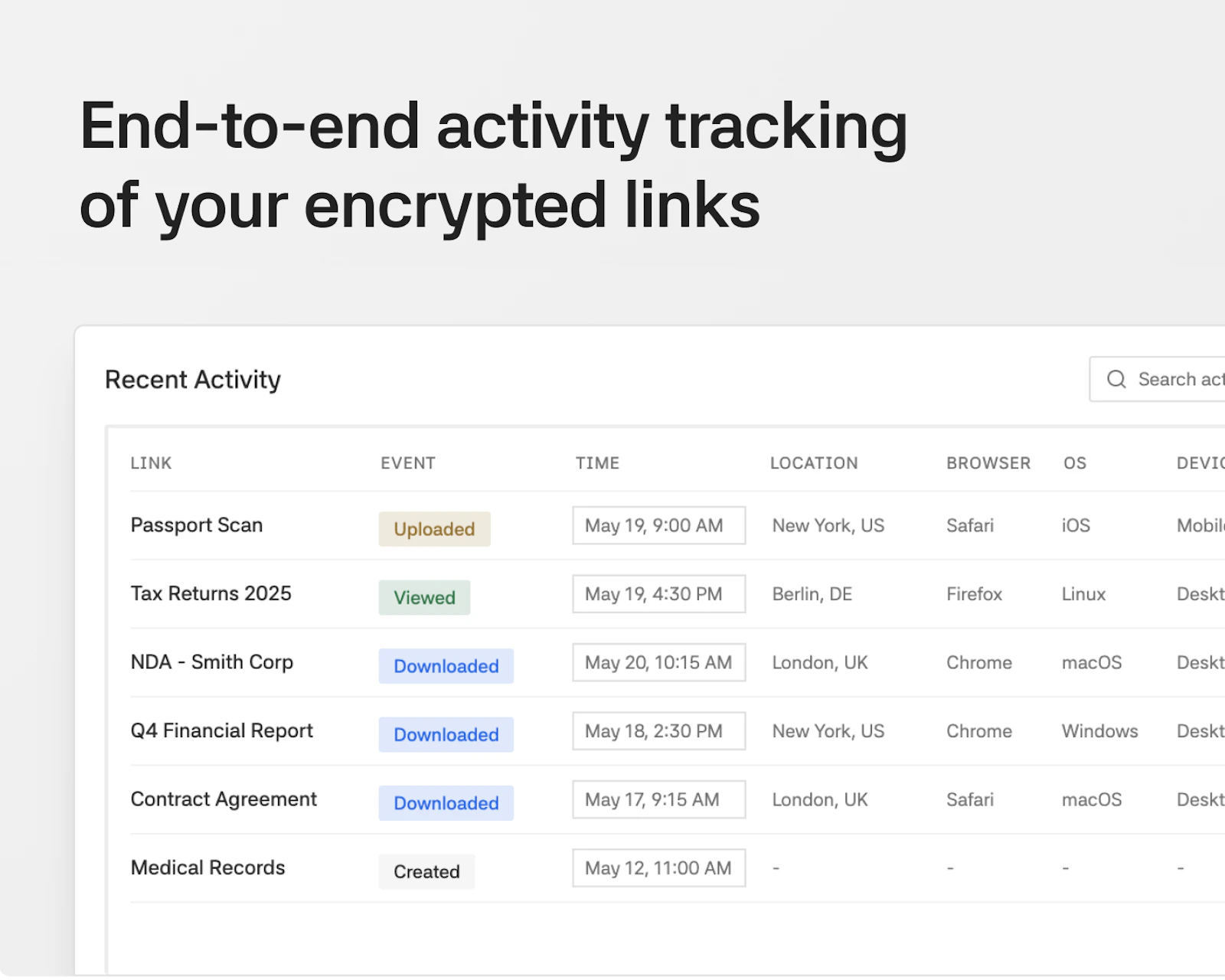 SecureSend screenshot 4