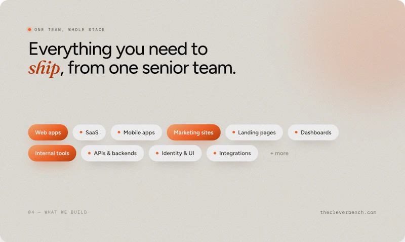 Cleverbench screenshot 4
