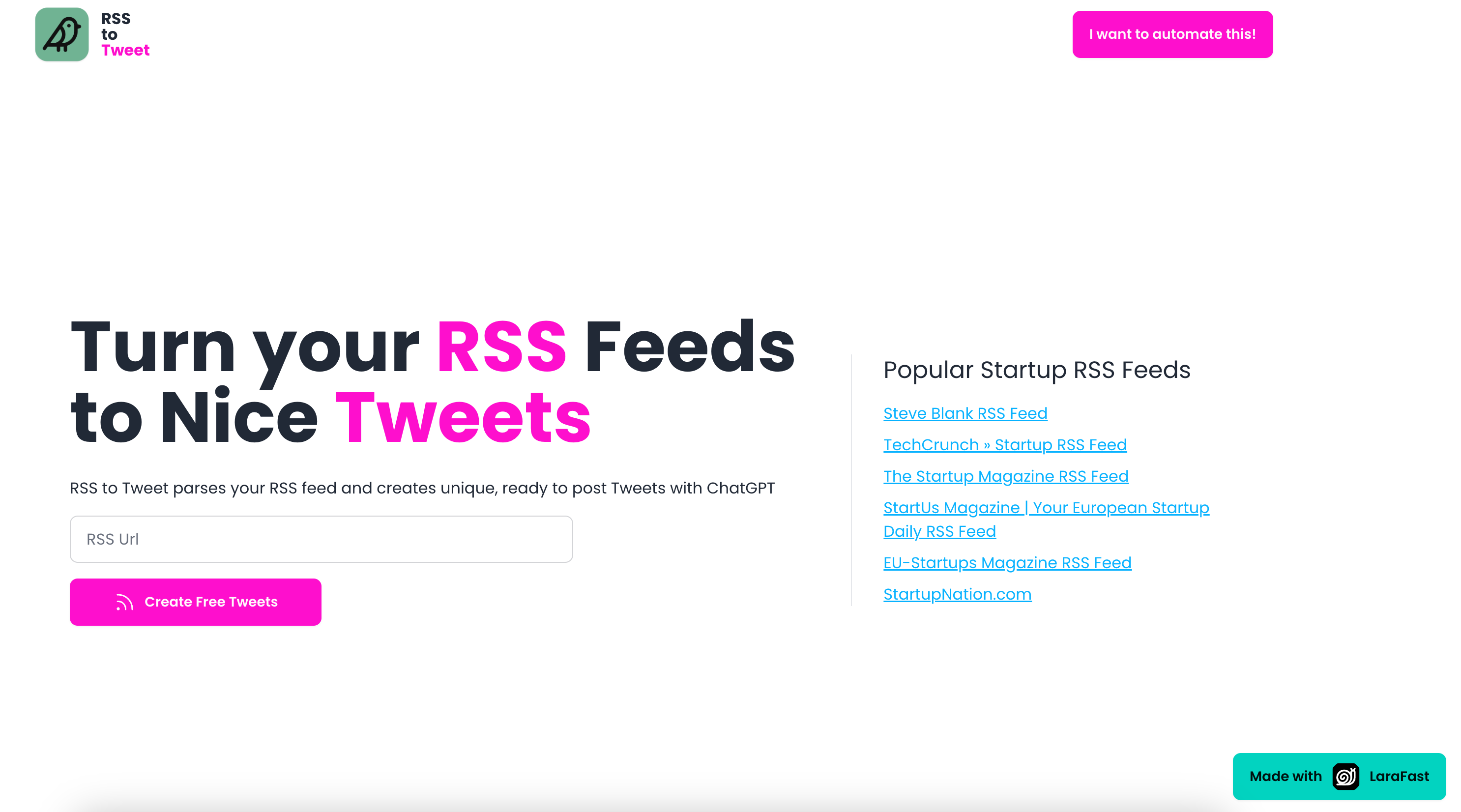 Mídia 2 de RSS para tweet - Transforme seus feeds RSS em tweets agradáveis de graça