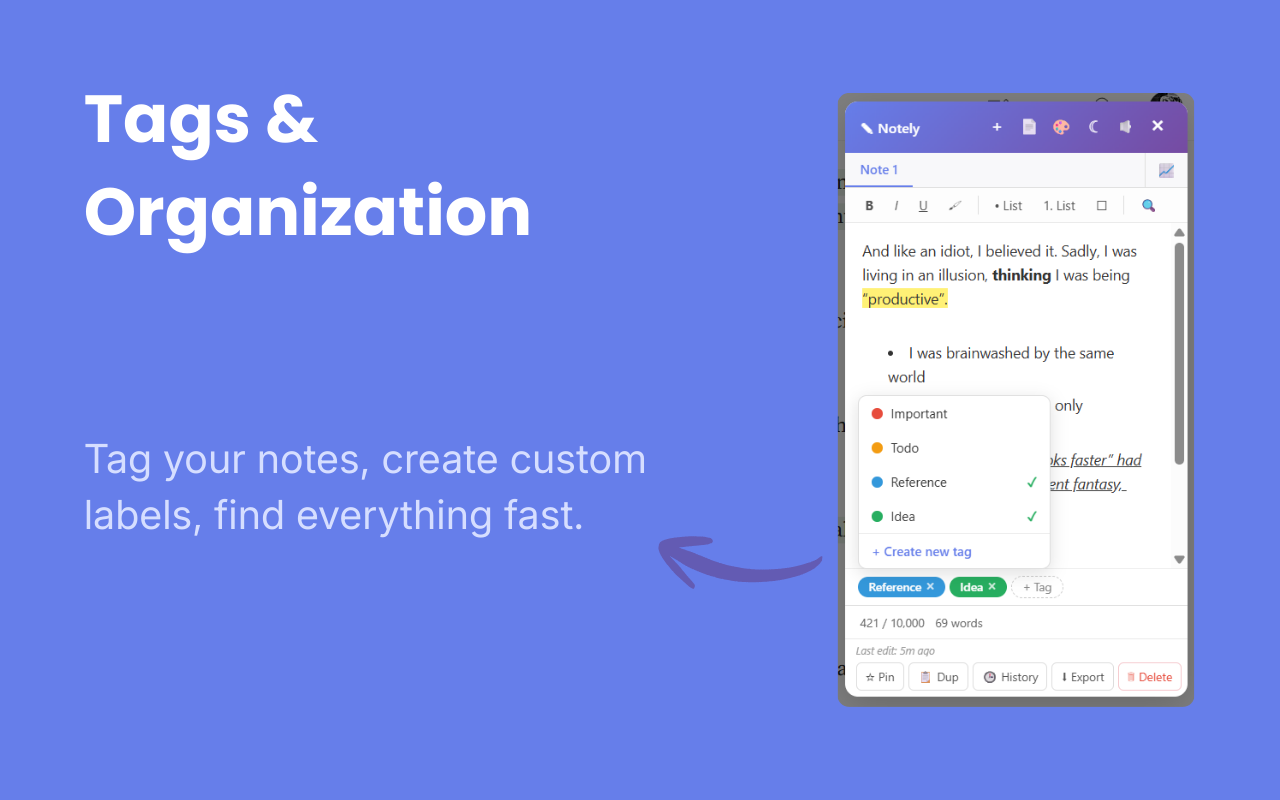 Notely gallery image