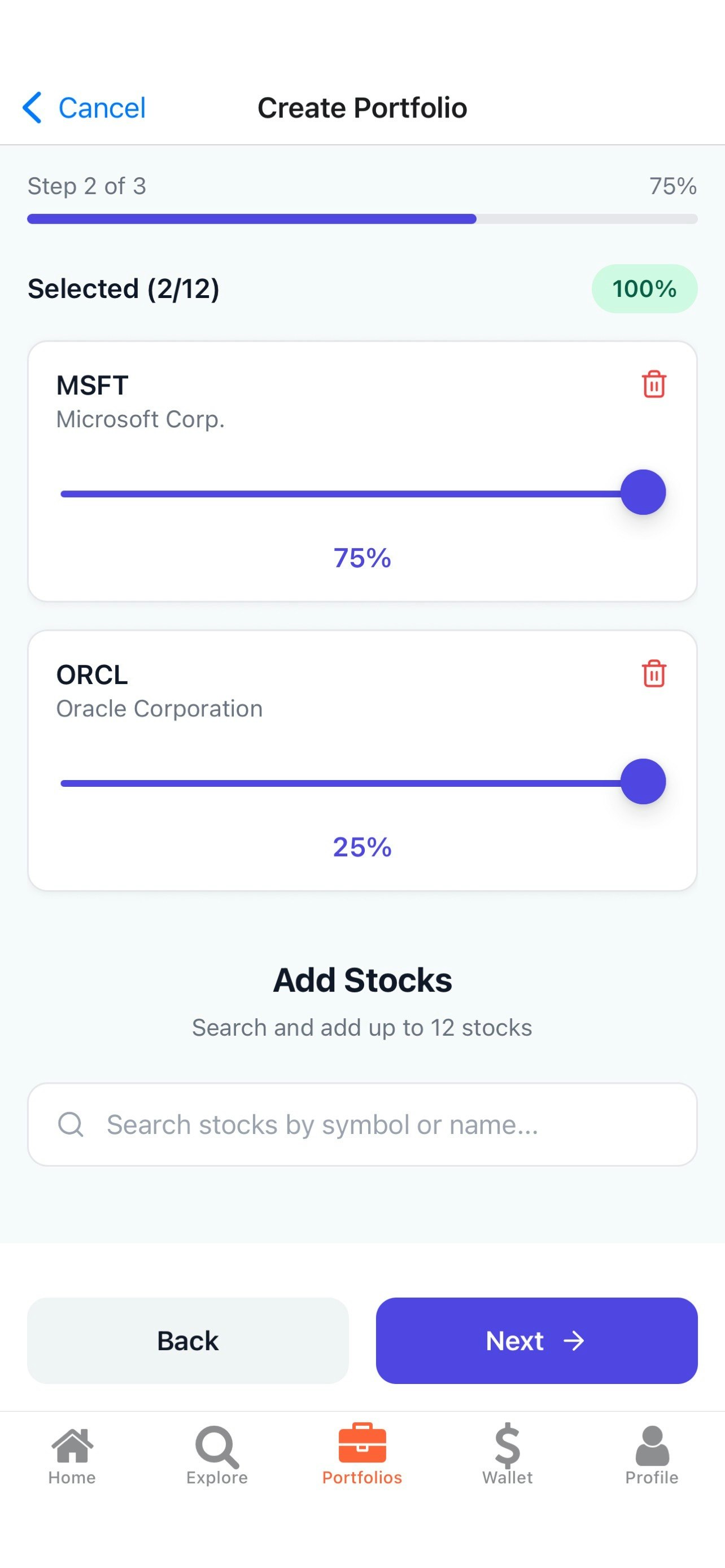 Portfolio Market gallery image