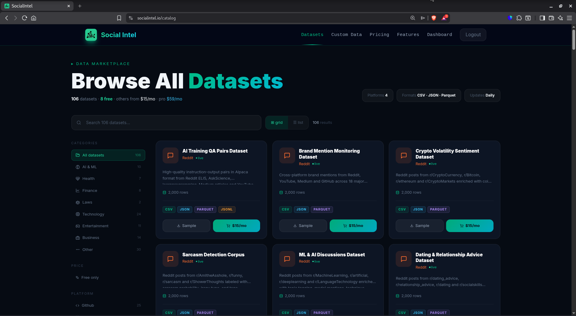 Social Intel gallery image