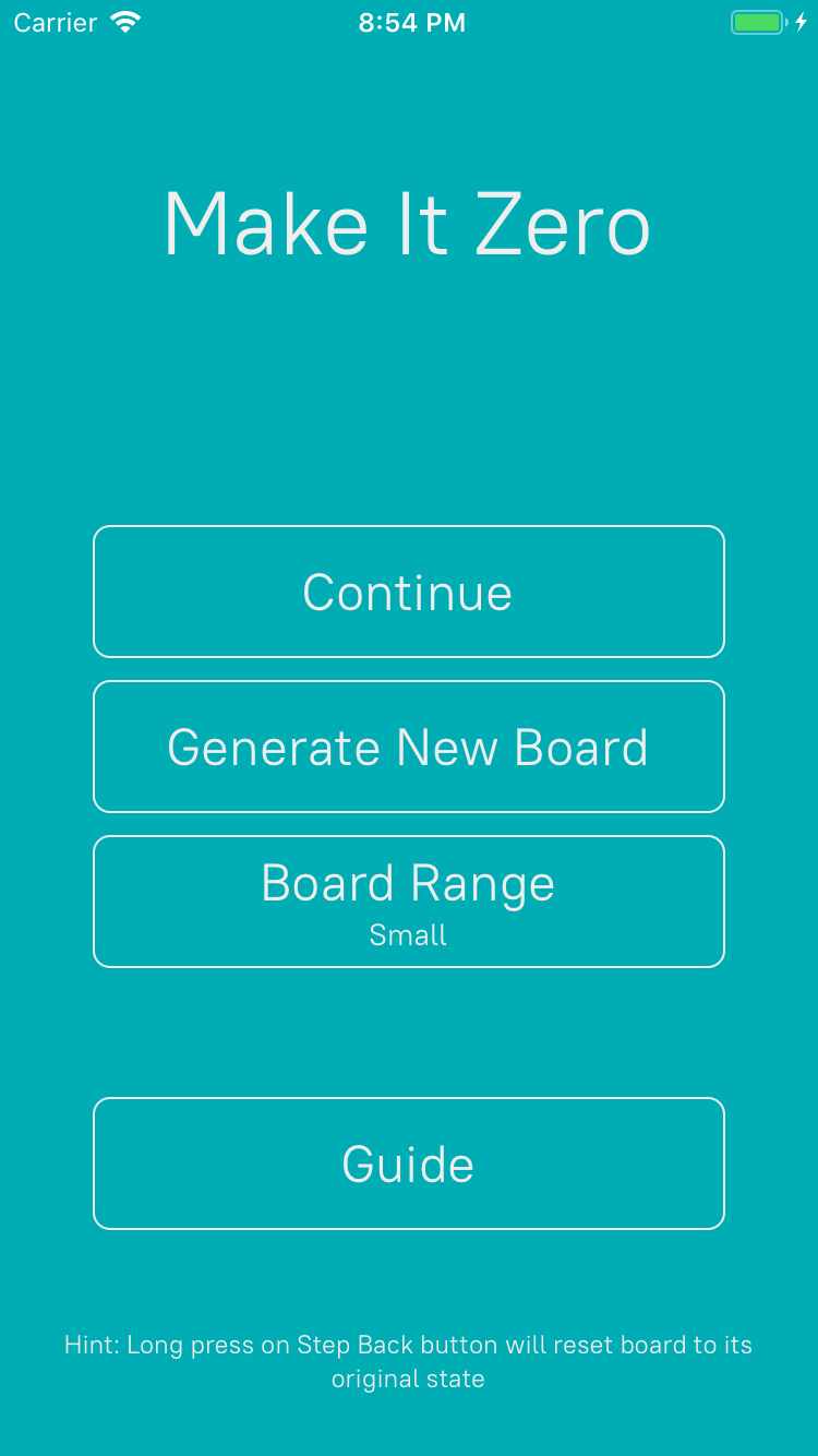 Make It Zero - Board Game gallery image