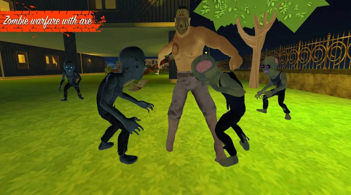 Zombie warfare with Axe gallery image