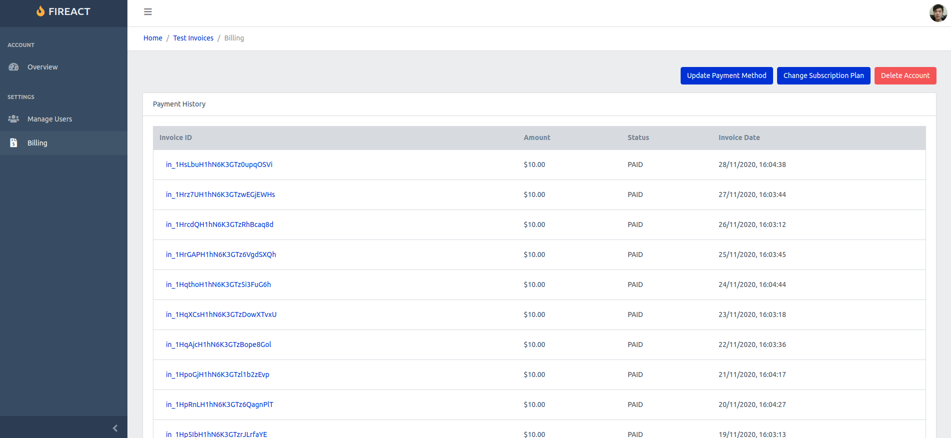 Fireact gallery image