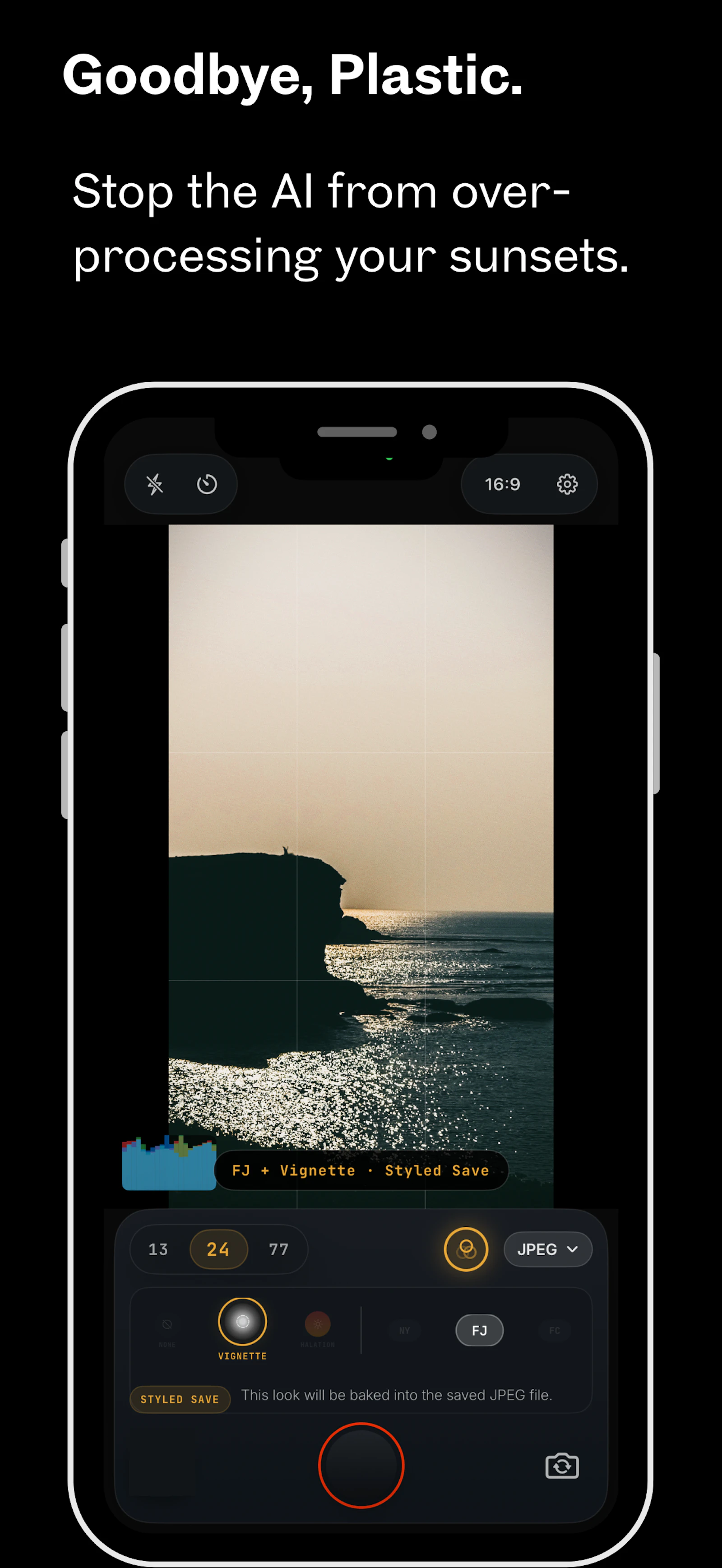 Iris: Pro Camera – Zero AI screenshot 3
