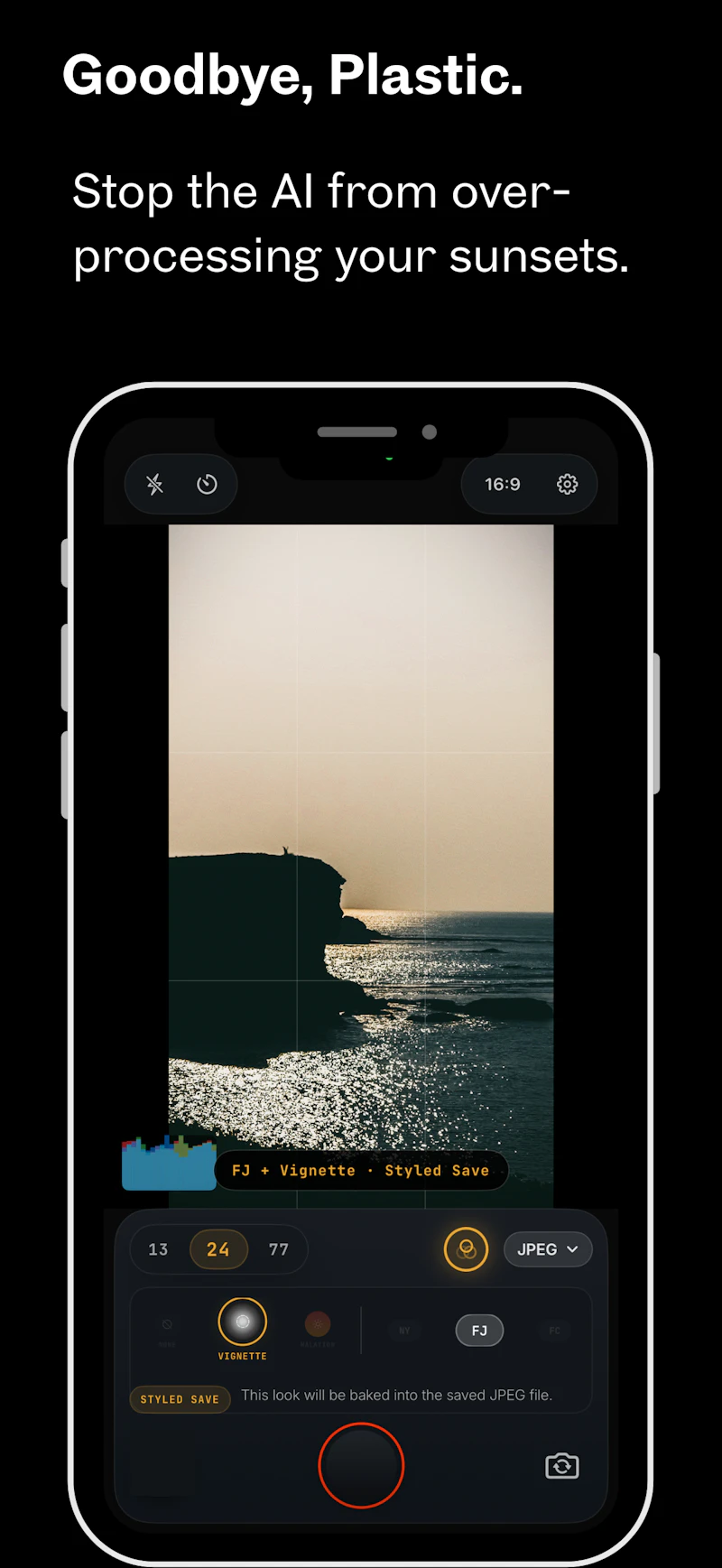 Iris: Pro Camera – Zero AI screenshot 3