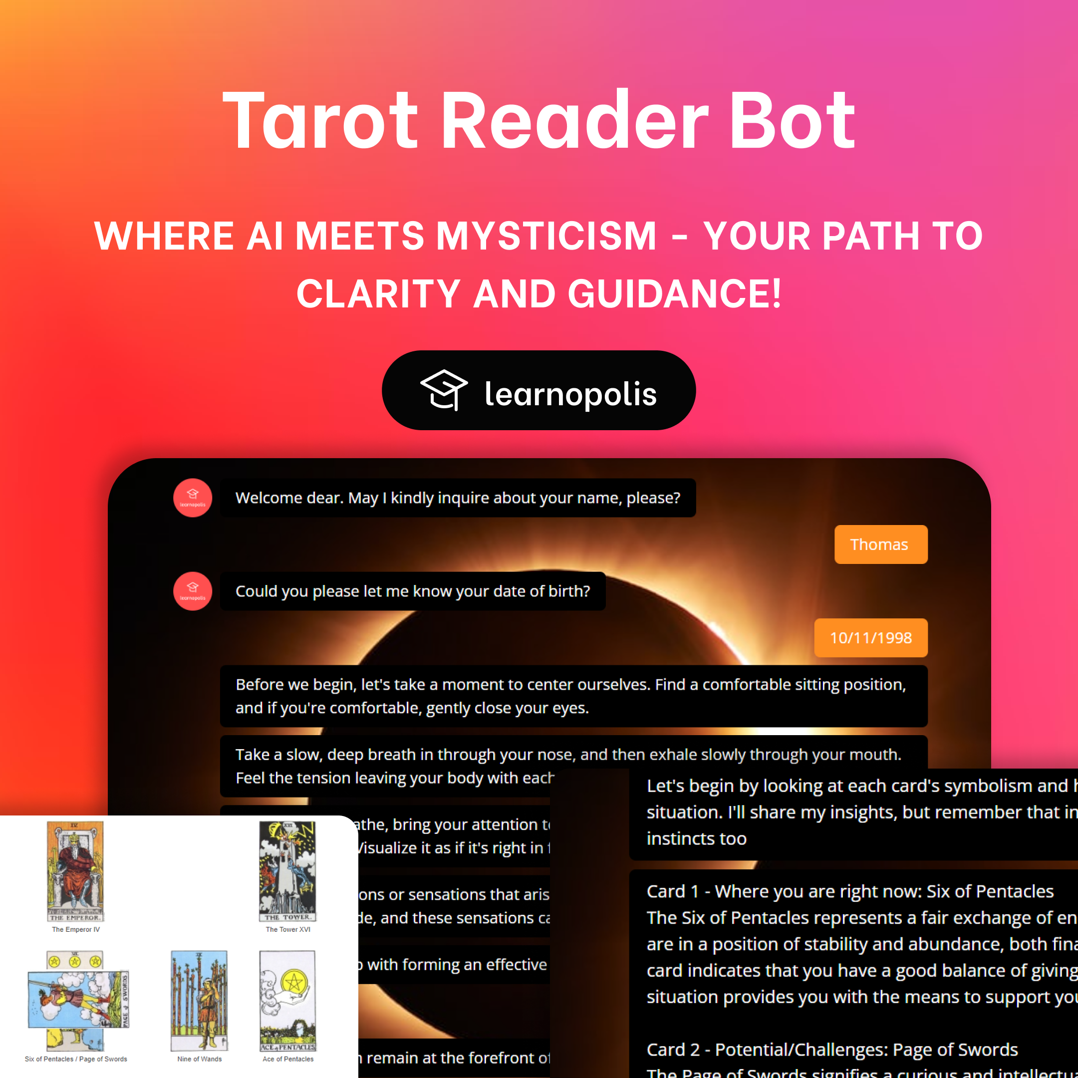 Tarot Reader Bot logo