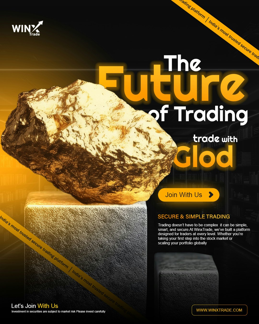 Winxtrade - Main screenshot showing features and interface