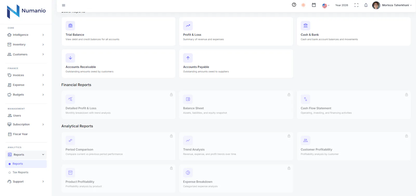 AI Accounting Software - Numanio screenshot 3