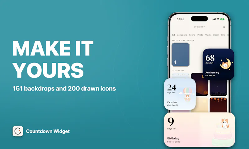 Countdown Widget screenshot 4