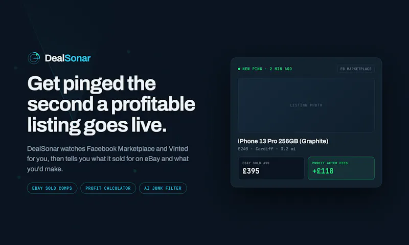 DealSonar screenshot 2