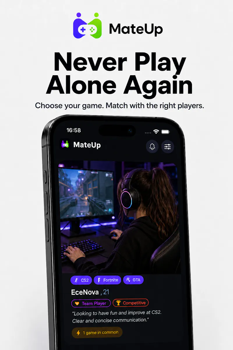 MateUp - Find Your Teammate screenshot 5