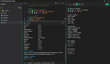 TechXcelerate Python Editor gallery image