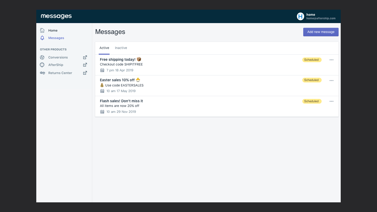 Shopify FREE Web Push Messages & Popups gallery image