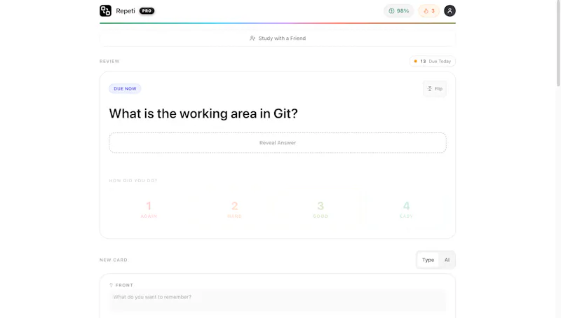 Repeti screenshot 2