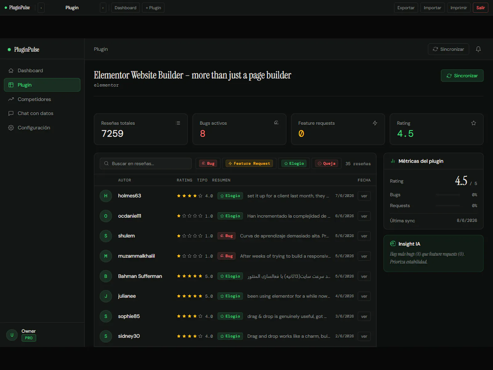 PluginPulse screenshot 4