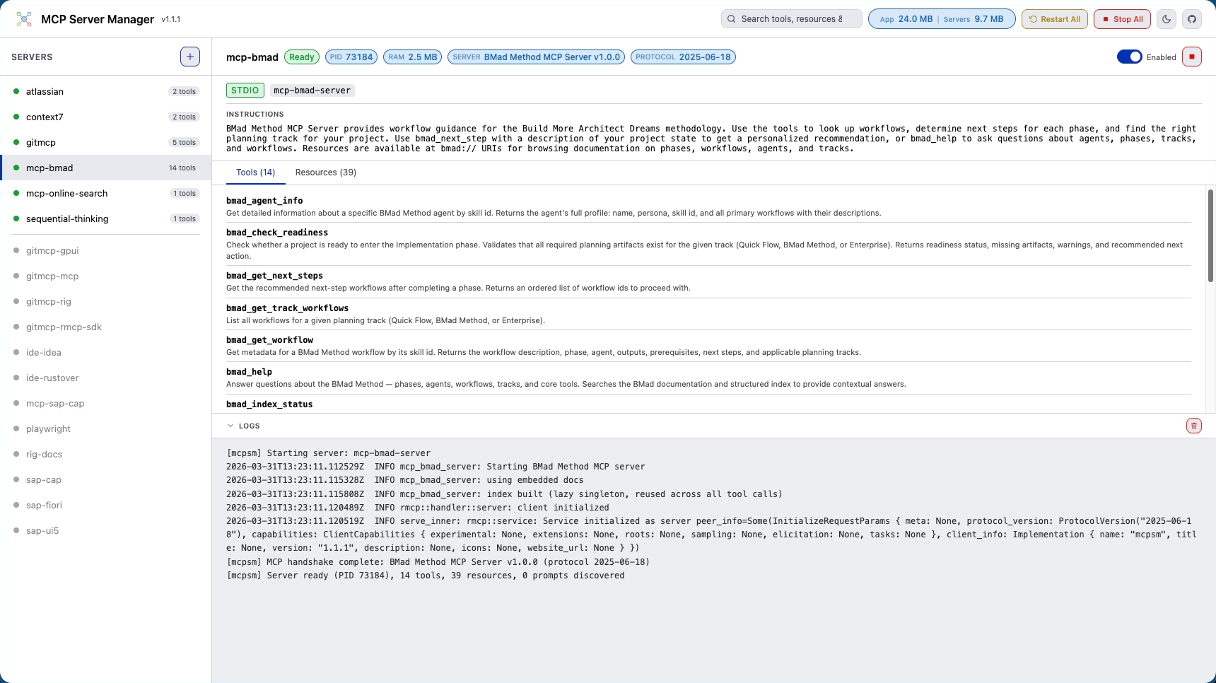MCP Server Manager gallery image