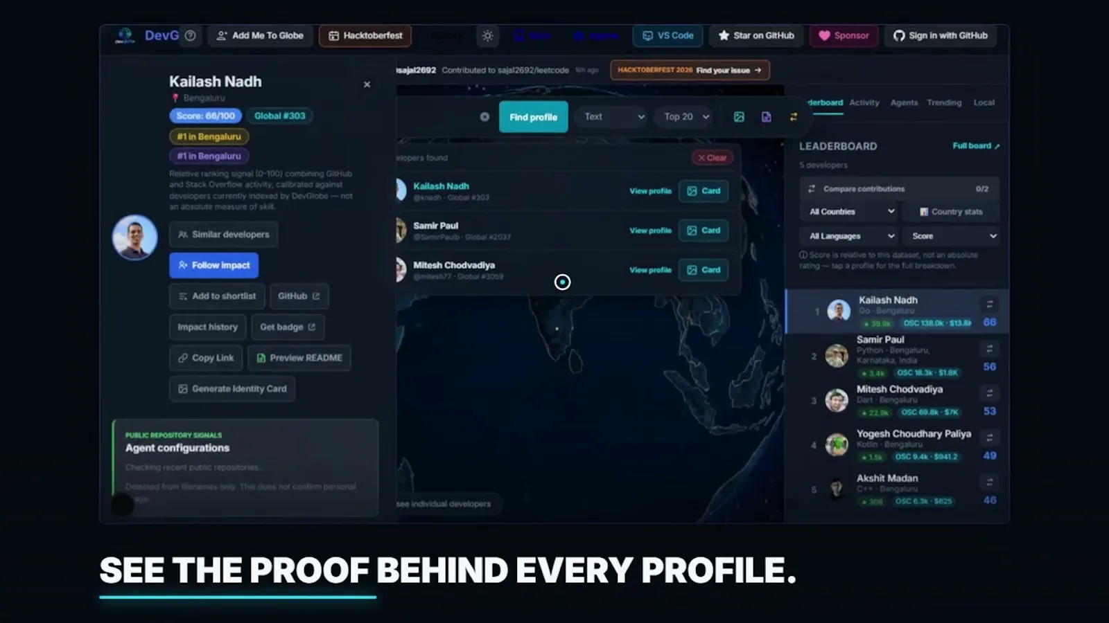 DevGlobe screenshot 1 (video preview)