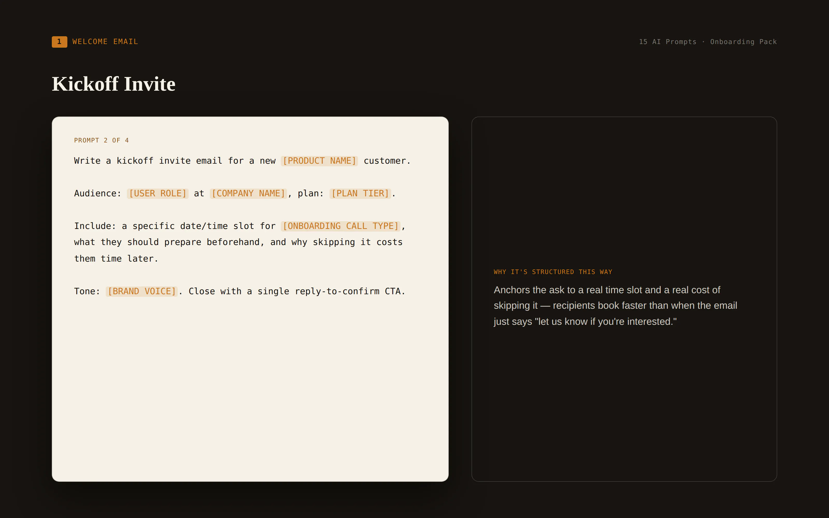 15 Prompts 2 Cut SaaS Onboarding in 1/2 gallery image