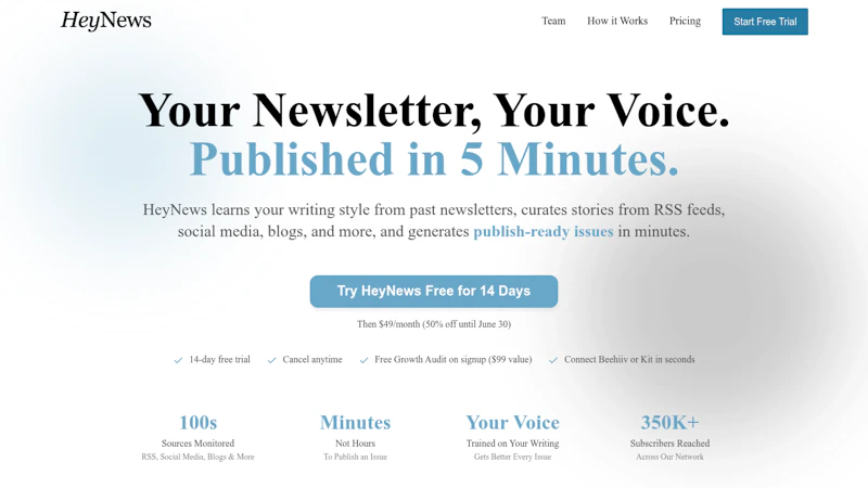HeyNews screenshot 2