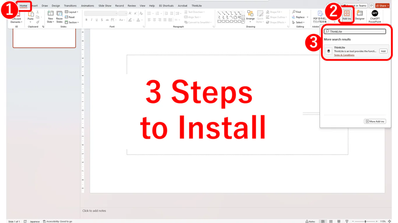 ThinkLite — Lightweight PowerPoint Add gallery image