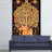 Indian Elephant Tree of Life Decorative Wall Tapestry