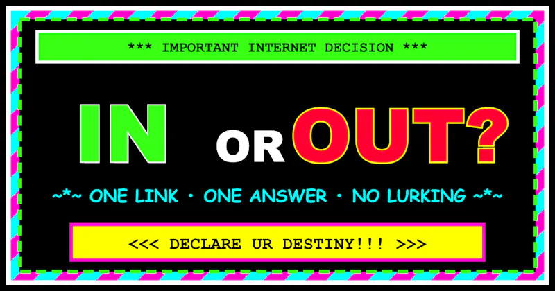 In or out? screenshot 1