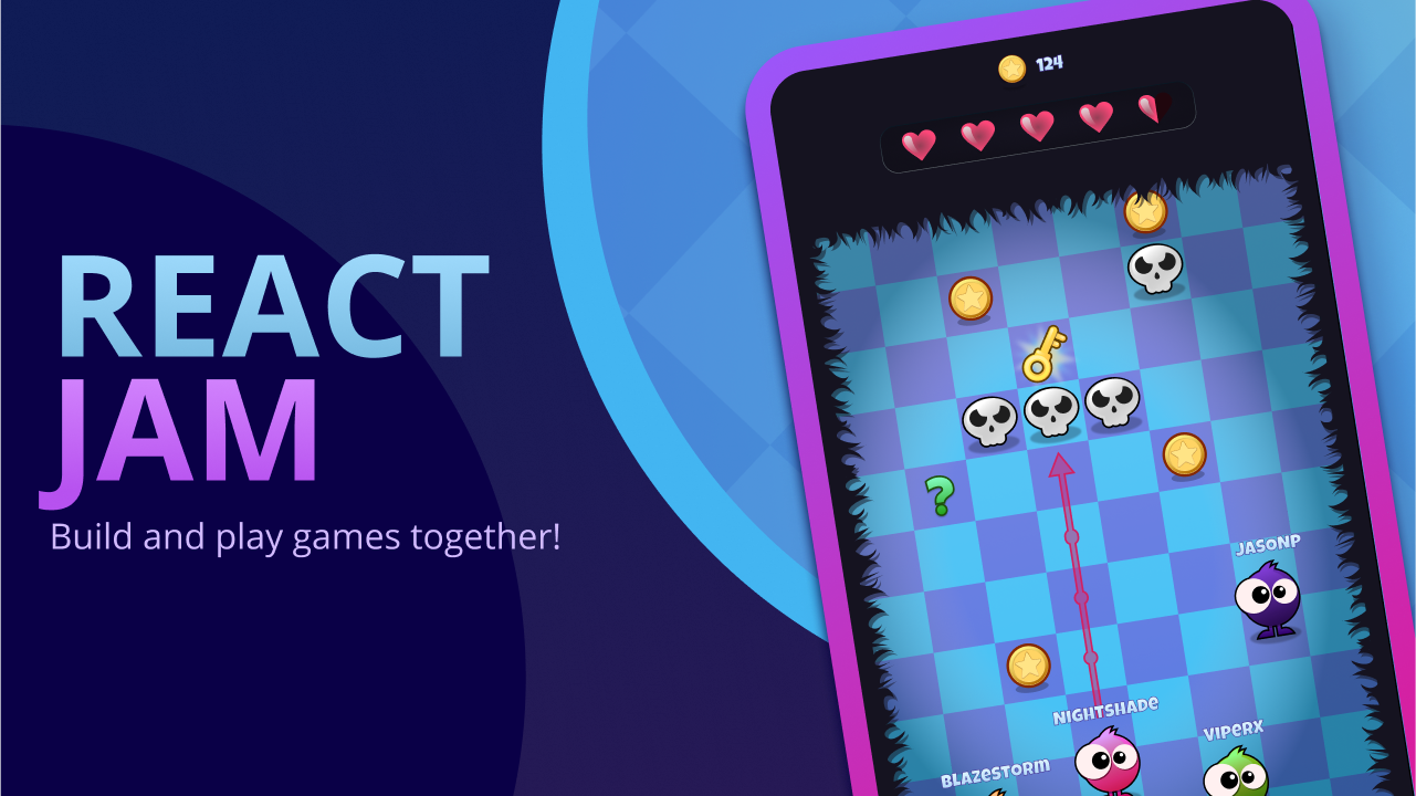 startuptile React Jam-Build a game in 10 days using React learn and win prizes