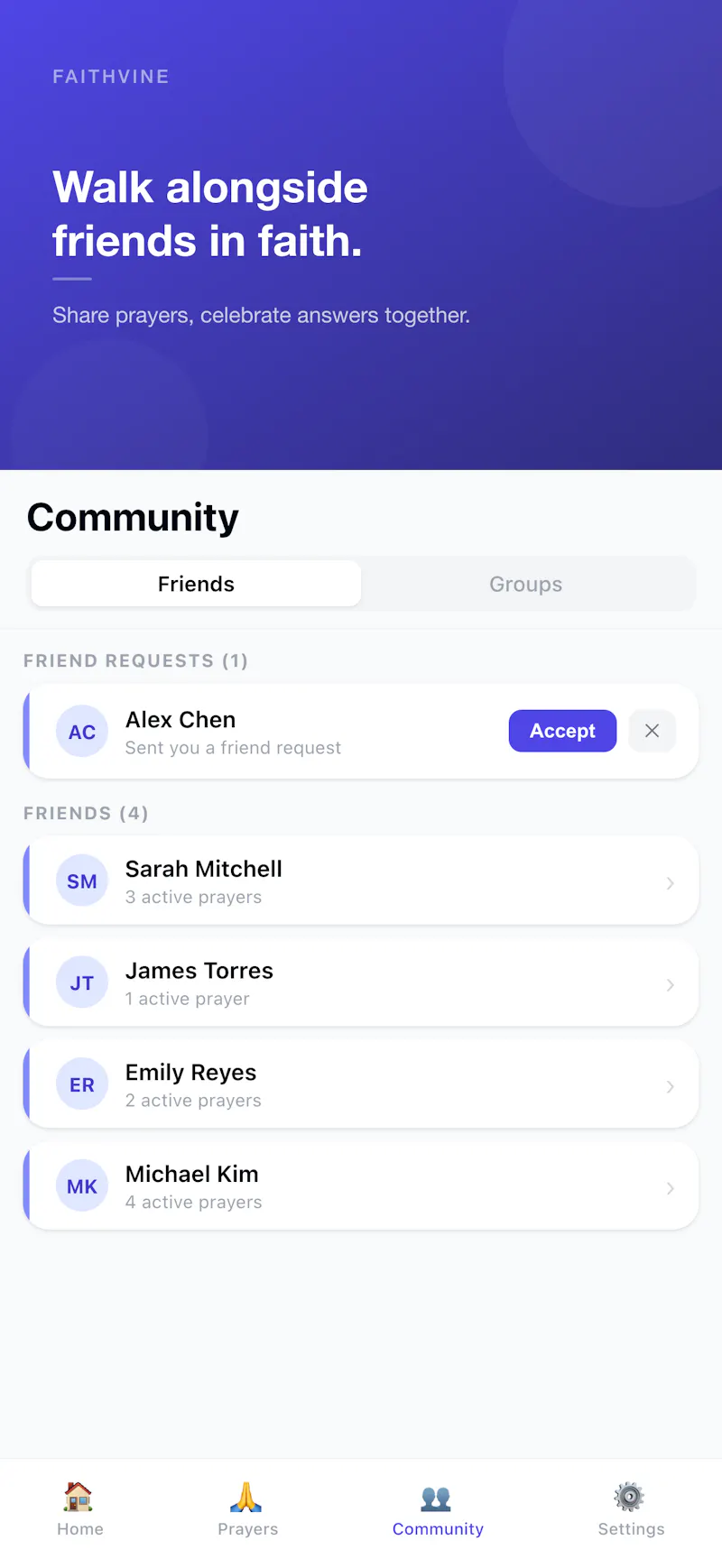 Faithvine screenshot 4