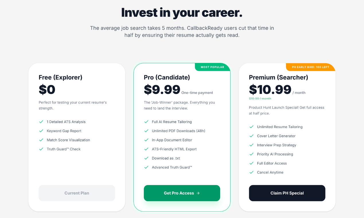 CallbackReady gallery image