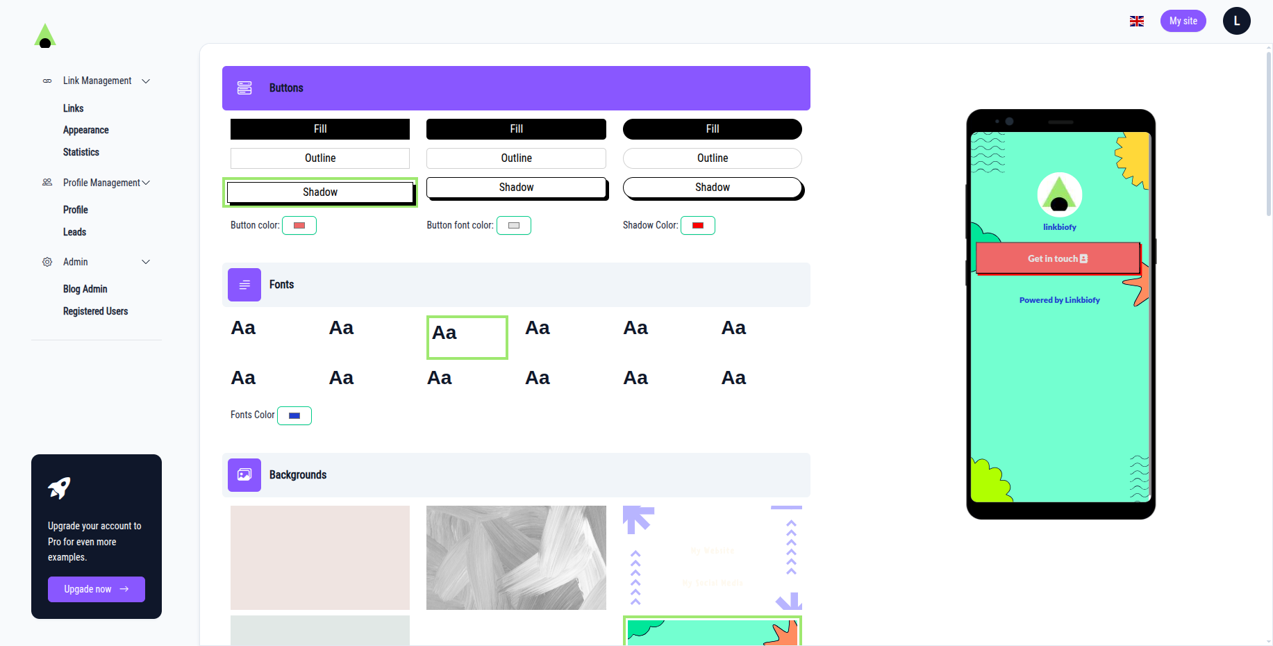 Média Linkbiofy - Comme Linktree, mais gratuit et plus rapide 2